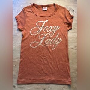 Foxy Lady t shirt.